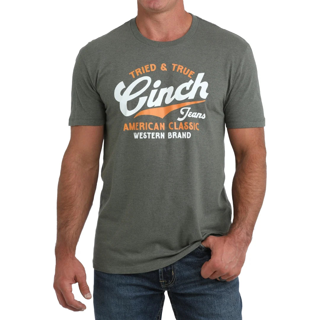 Cinch Men's Graphic Logo T-Shirt – Olive