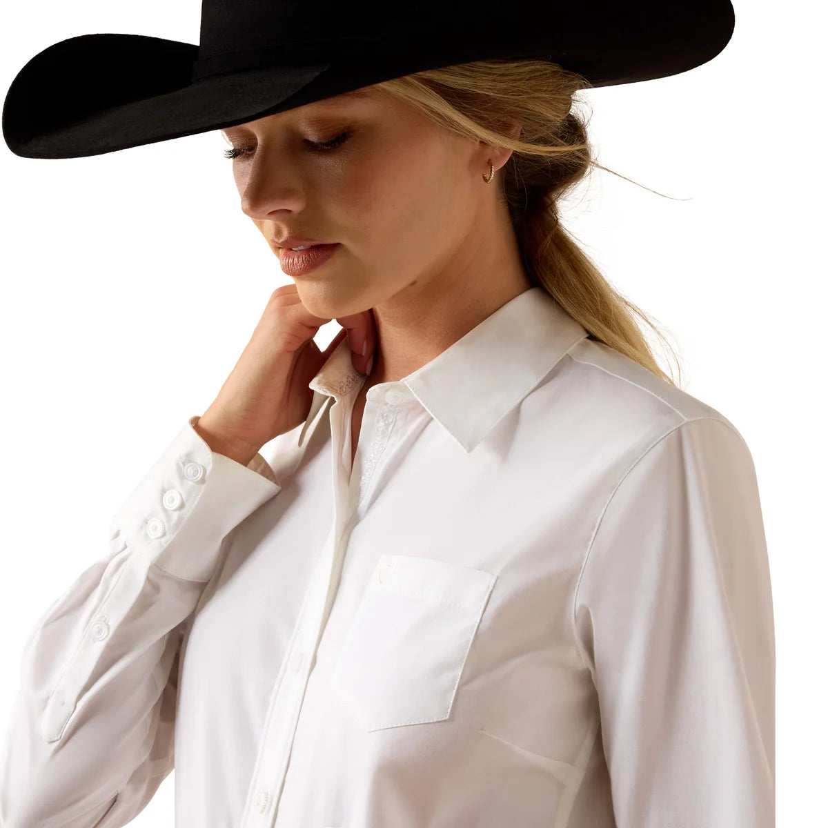 Ariat Women's Kirby Stretch Shirt - White