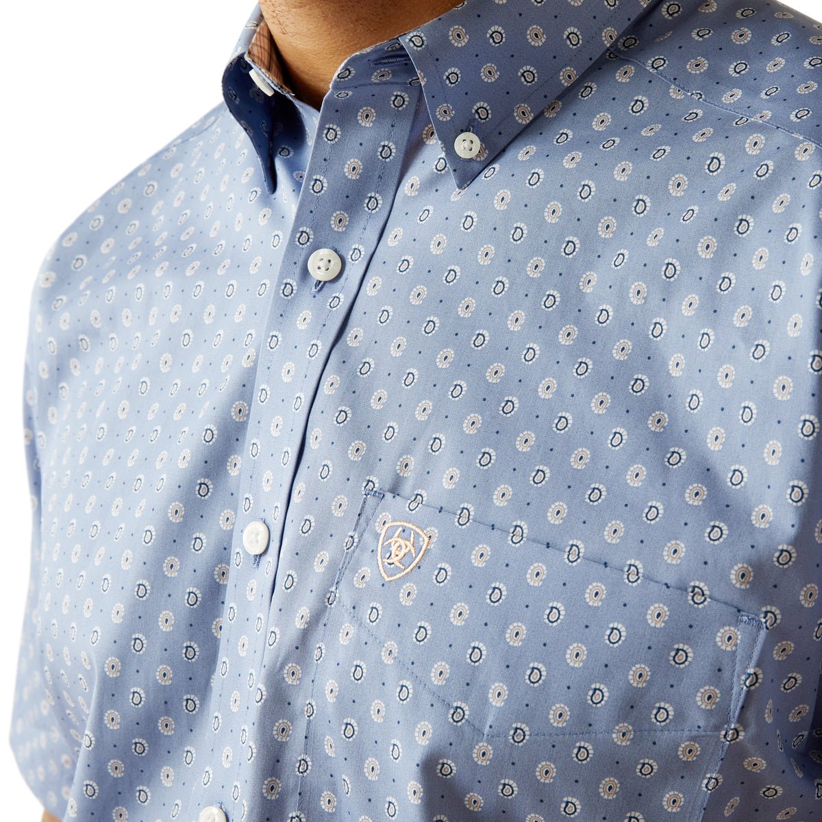 Ariat Men's Wrinkle Free Dixon Short Sleeve Shirt - Billy Goats Country Outfitters
