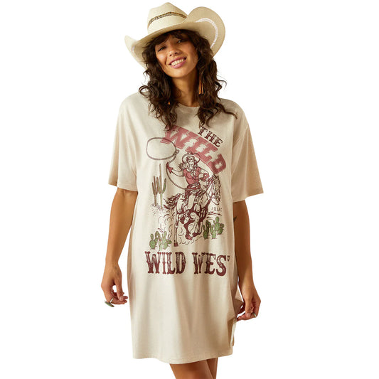 Womens Ariat Ladies Wild Cowgirl Tee Dress