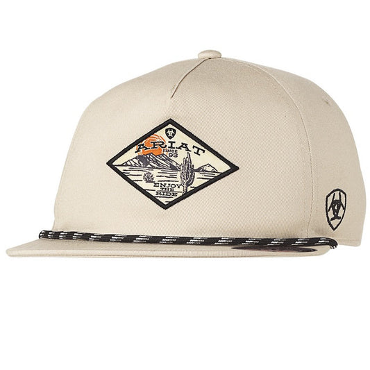 Ariat Men's Cap Desert Scene Cream