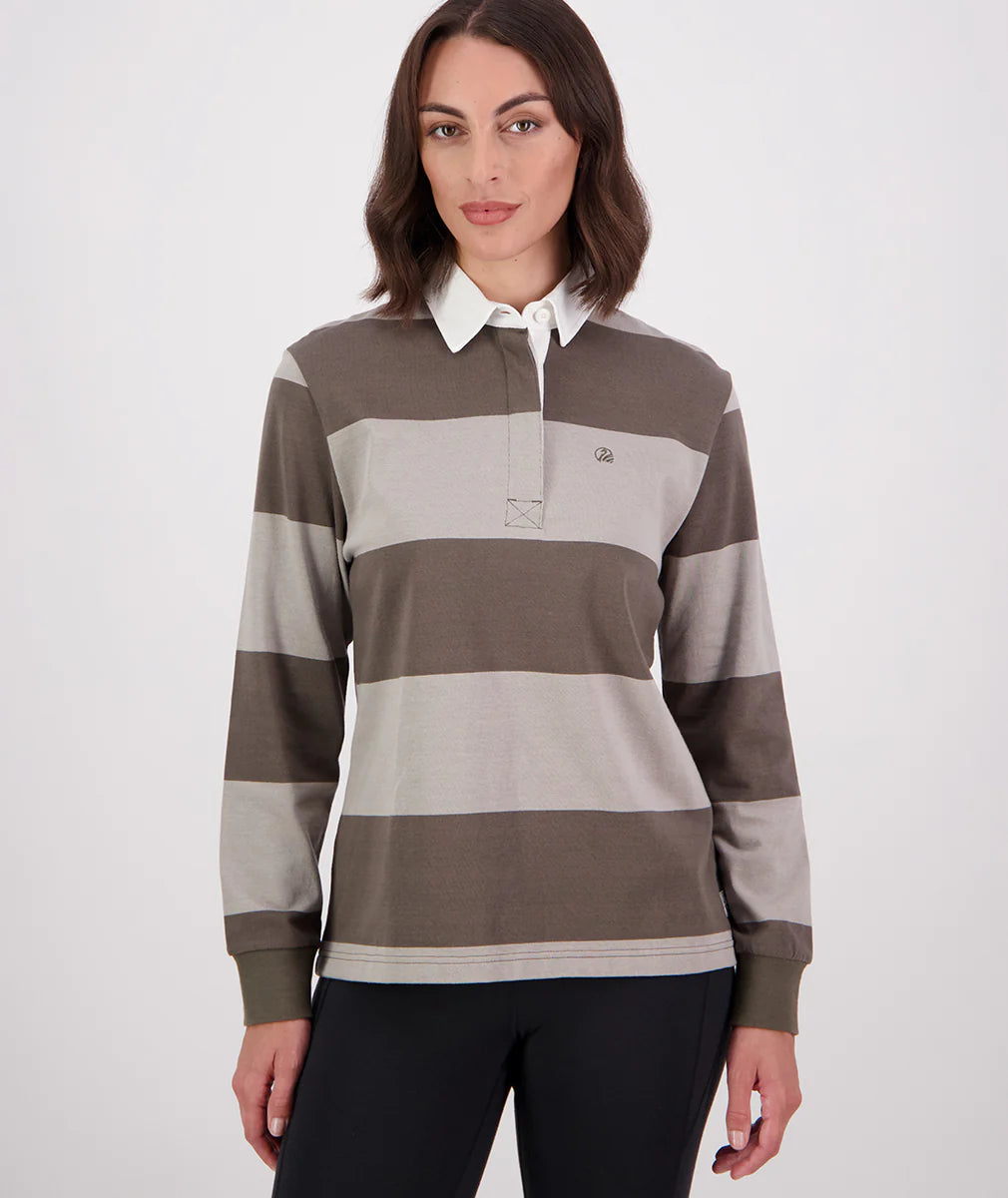 Swanndri Women's Ridgeway Long Sleeve Rugby Top