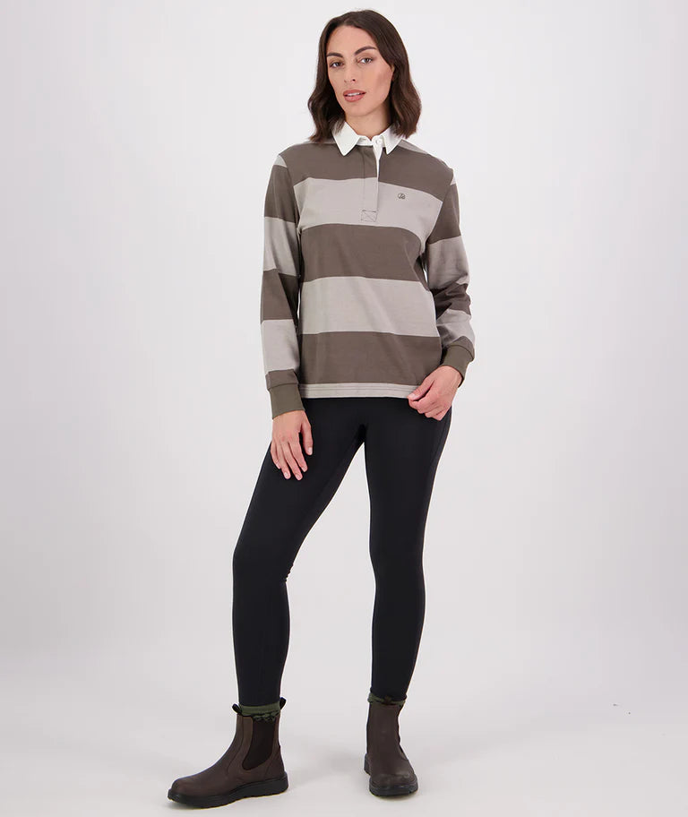 Swanndri Women's Ridgeway Long Sleeve Rugby Top