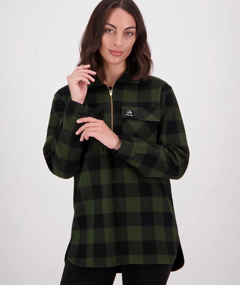 Swanndri Women's Ranger Zip Bushshirt Olive