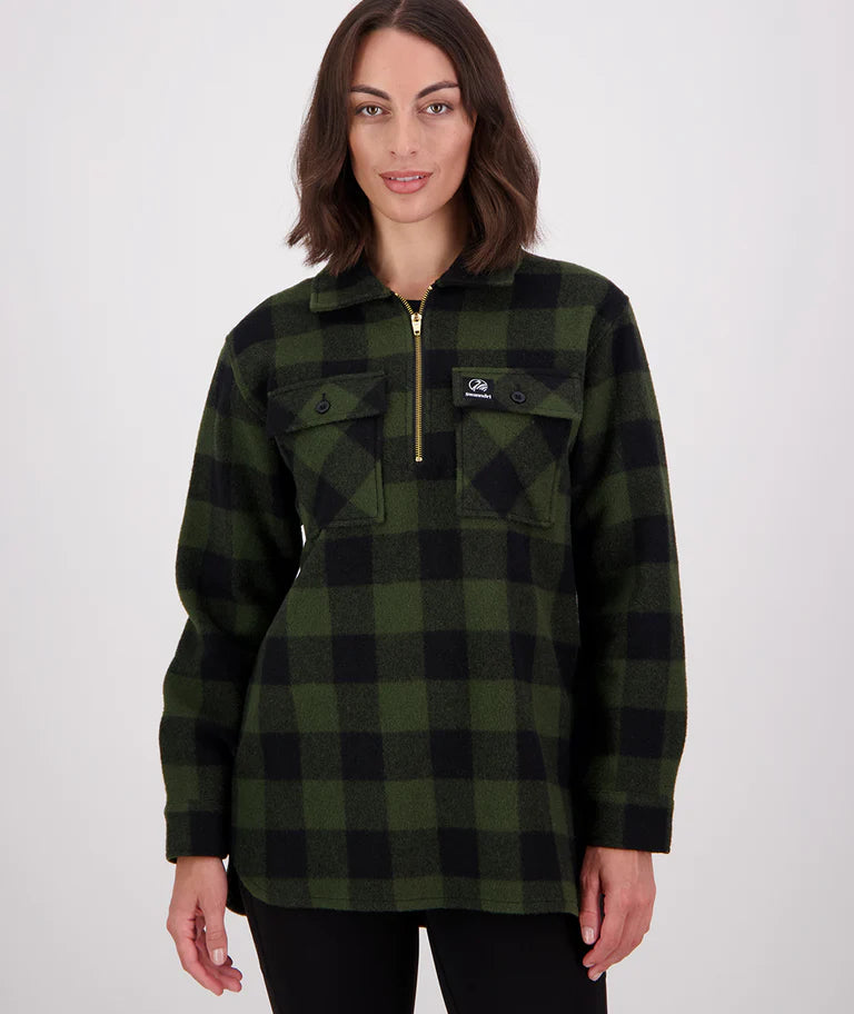 Swanndri Women's Ranger Zip Bushshirt Olive