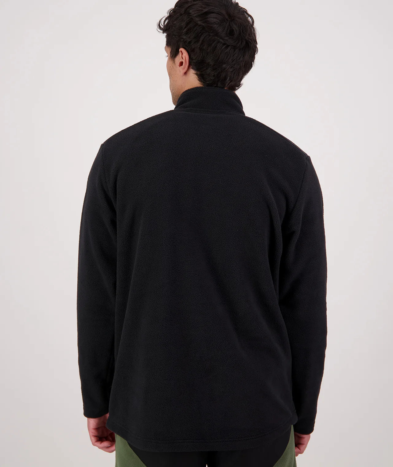 Swanndri Men's High Rock 1/4 Zip Fleece - Black