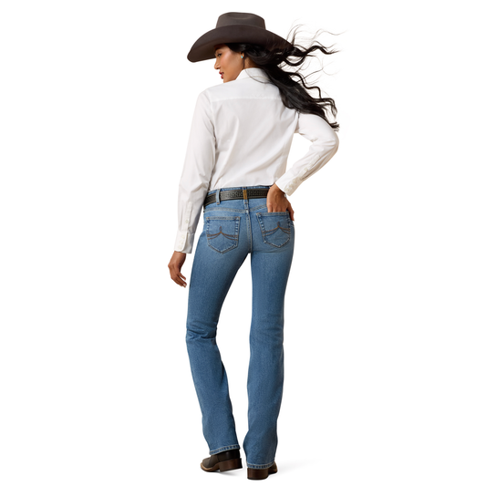 Ariat Women’s Perfect Rise Acclimatize Boot Cut Jeans – Nayelli Panama