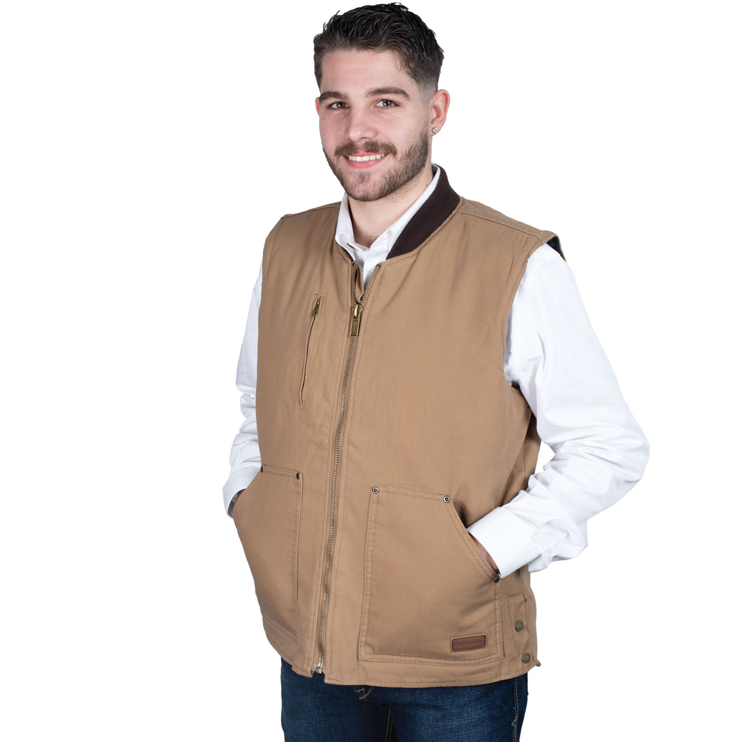 Just Country Adults Diamantina Vest Khaki