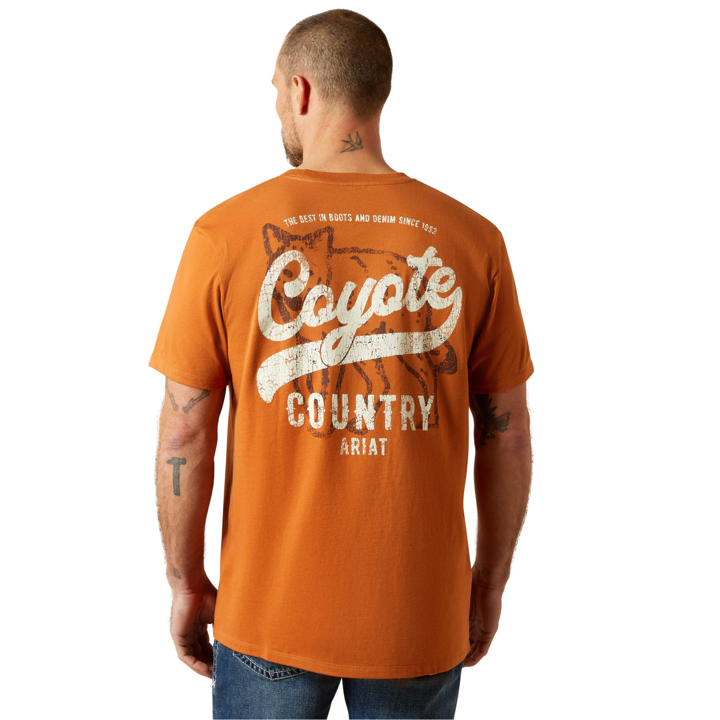 Ariat Men's Coyote Country T-Shirt Adobe