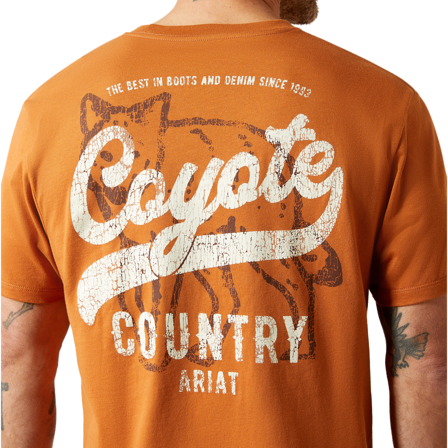 Ariat Men's Coyote Country T-Shirt Adobe