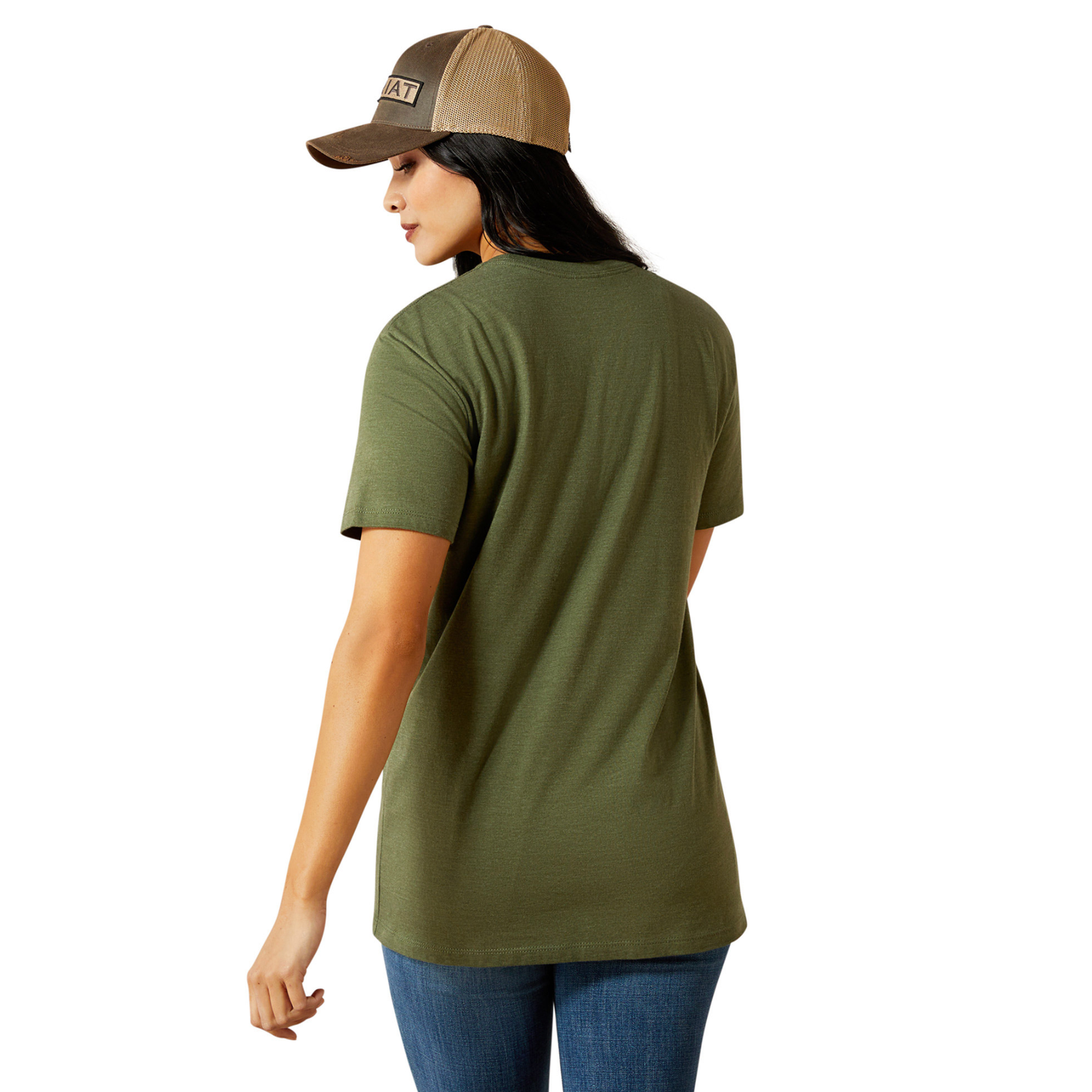 Ariat Women's Desert Snake T-Shirt Olive