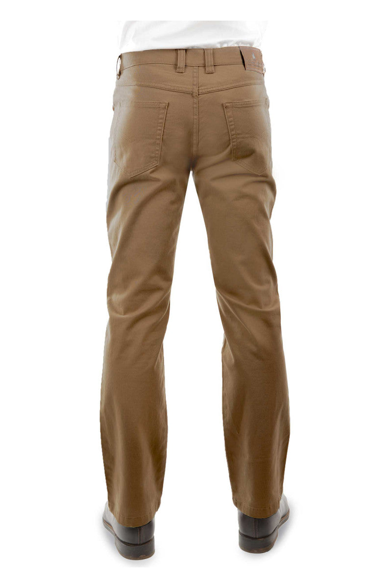 Thomas Cook Men’s Tailored Moleskin Jeans - Camel