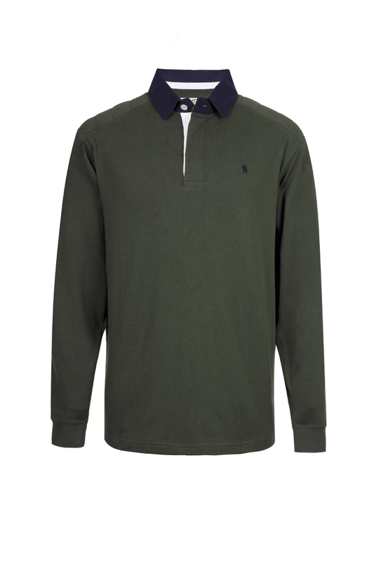 Thomas Cook Men's Bill Rugby - Olive - Billy Goats Country Outfitters