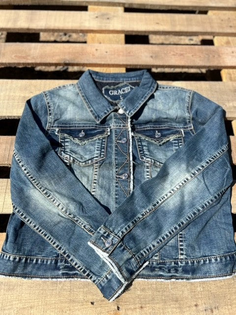 Ladies Grace in LA - Denim jacket