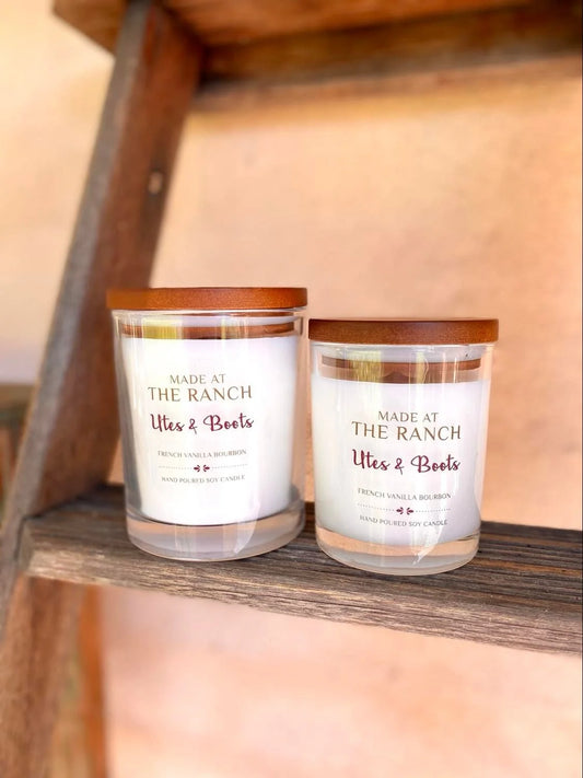 Made At The Ranch Utes & Boots Candle