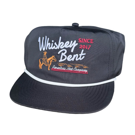 Whiskey Bent Hat Co - All American Black