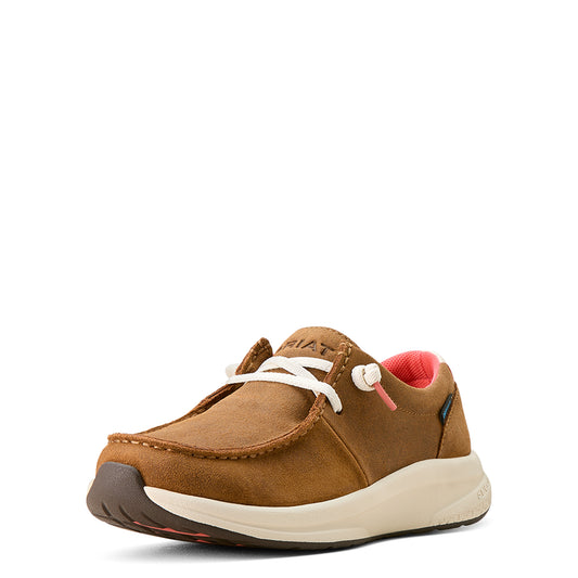 Ariat Women’s Buckeye Waterproof Slip-On Shoes - Weathered Honey