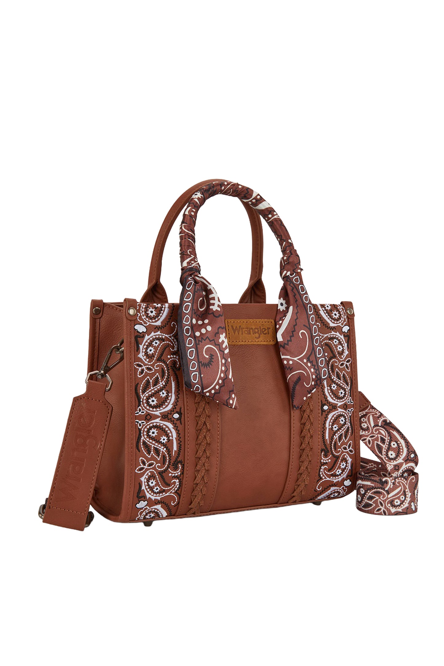 Wrangler Women's Paisley Crossbody Bag - Tan