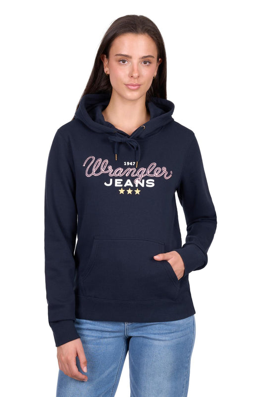 Wrangler Women's Piper Hoodie - Navy