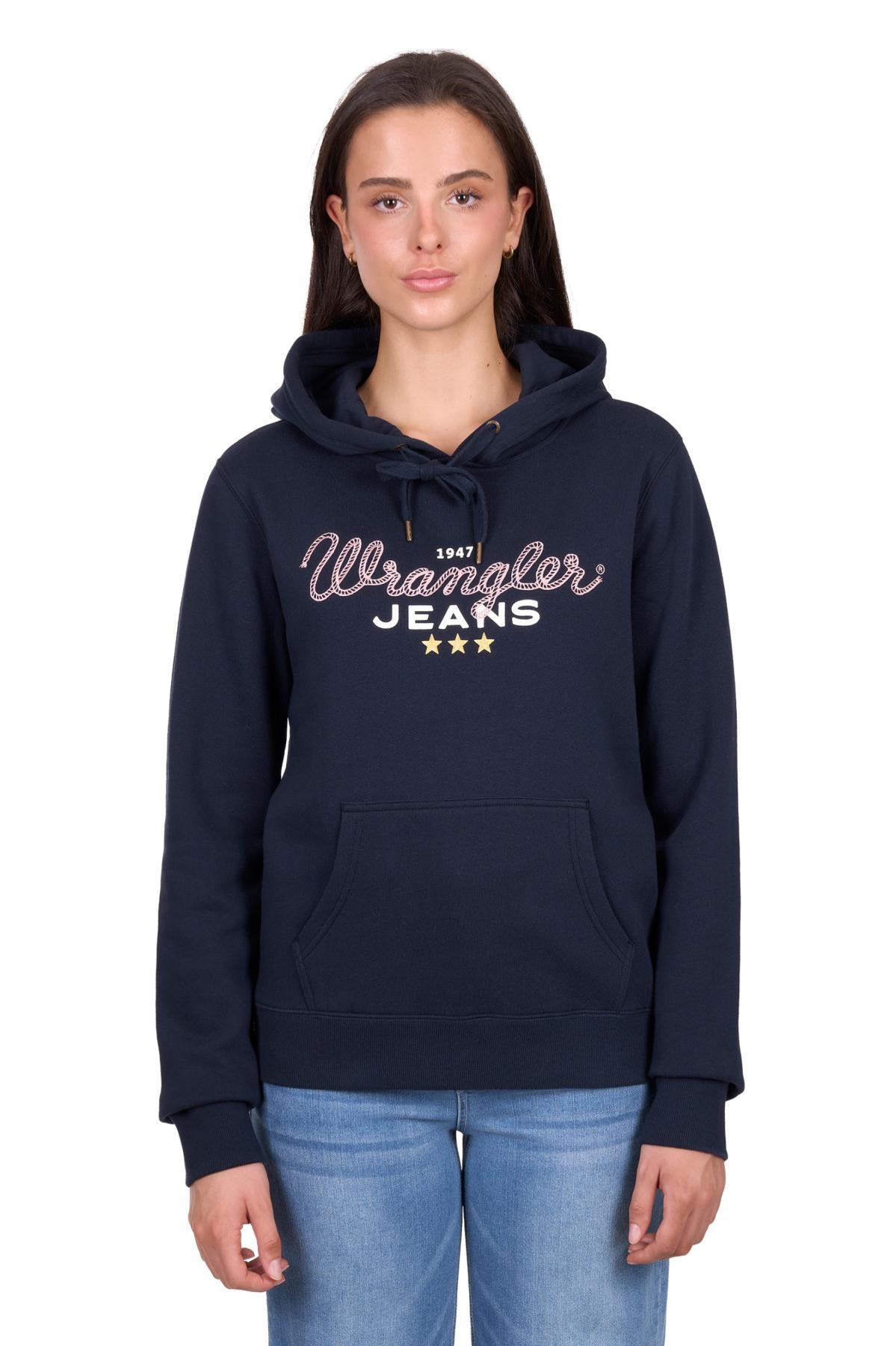 Wrangler Women's Piper Hoodie - Navy