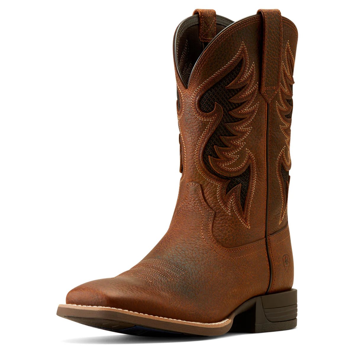 Ariat Men’s Cowpuncher VentTEK Western Boot – Dark Brown Oiled Rowdy - Billy Goats Country Outfitters