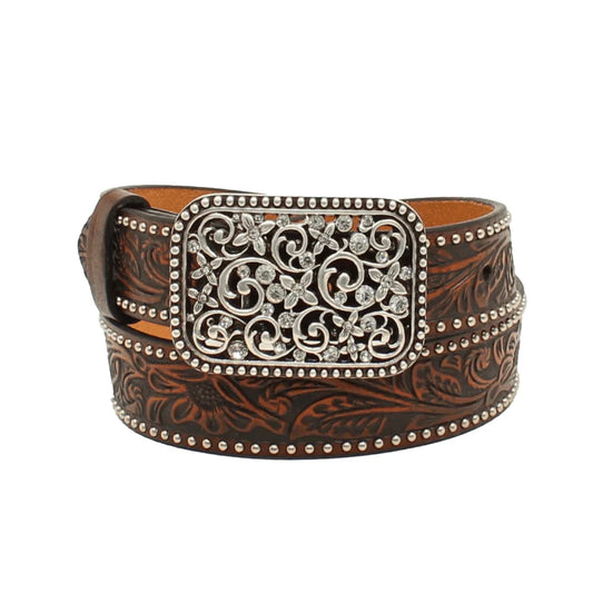 Ariat Kids Floral Embossed Belt