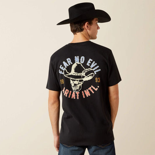 Ariat Men's Stitched Skull T-Shirt - Billy Goats Country Outfitters