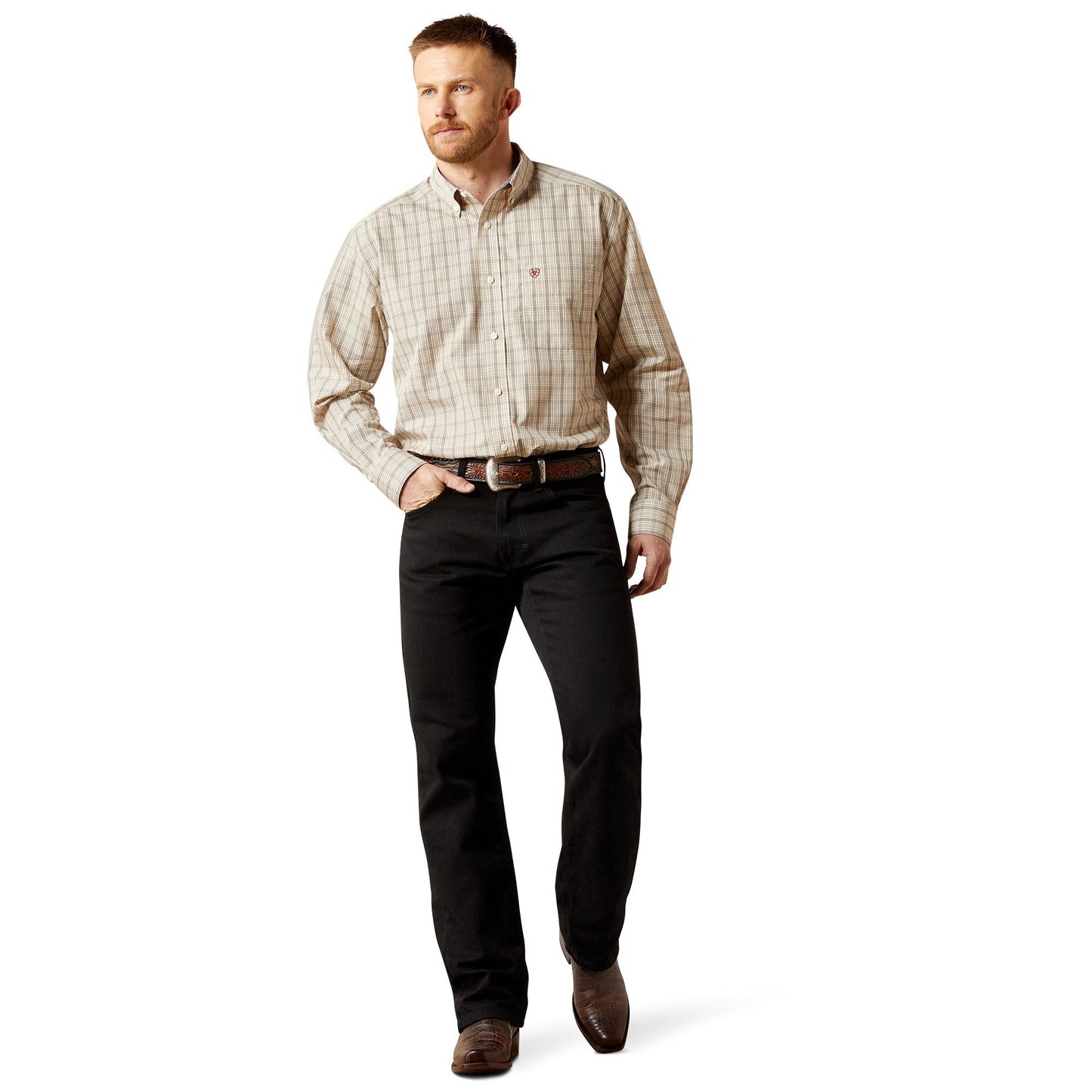 Ariat Men's Wrinkle Free Alam Classic Fit Shirt - Billy Goats Country Outfitters