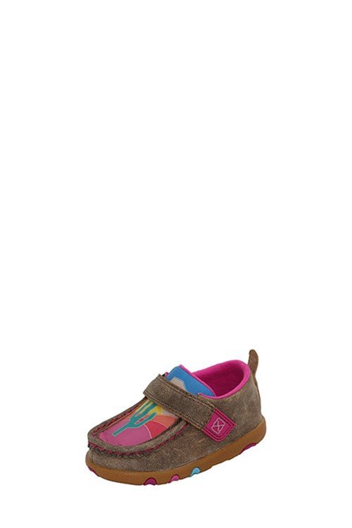Twisted X Infants Casual Mocs - Cactus Sky - Billy Goats Country Outfitters