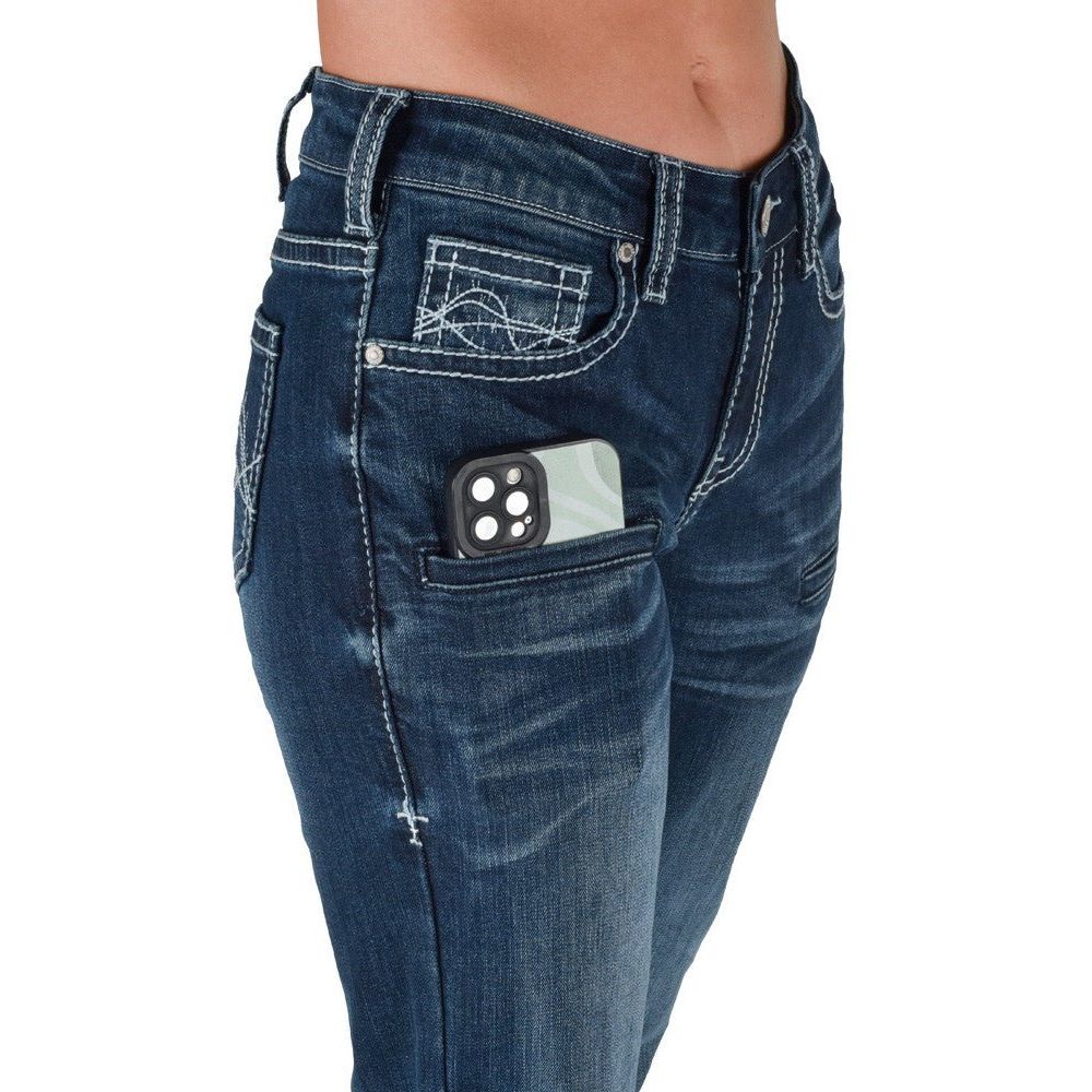 Cowgirl Tuff Womens Jeans - Summit White - Billy Goats Country Outfitters