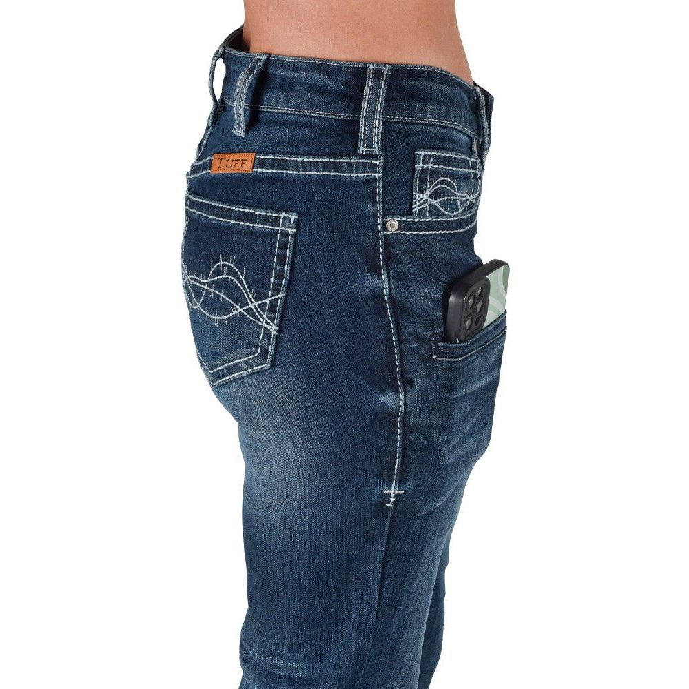 Cowgirl Tuff Womens Jeans - Summit White - Billy Goats Country Outfitters
