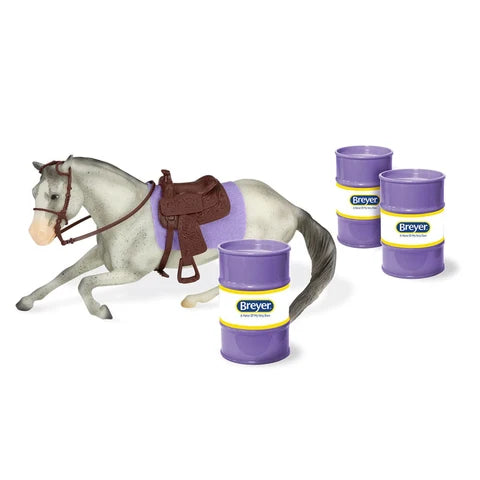 Breyer Freedom Series Barrel Racing Set
