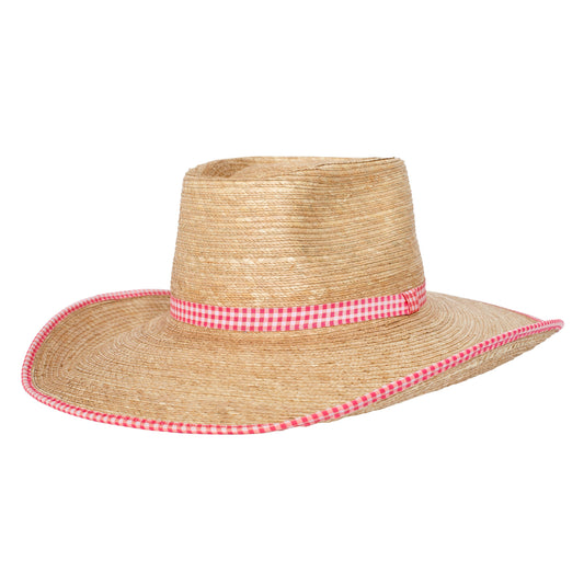 Sunbody Ava Oak/Pink Gingham Check