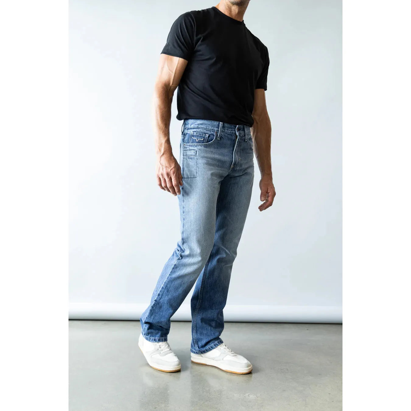 Kimes Ranch Mens James Jeans Mid Wash