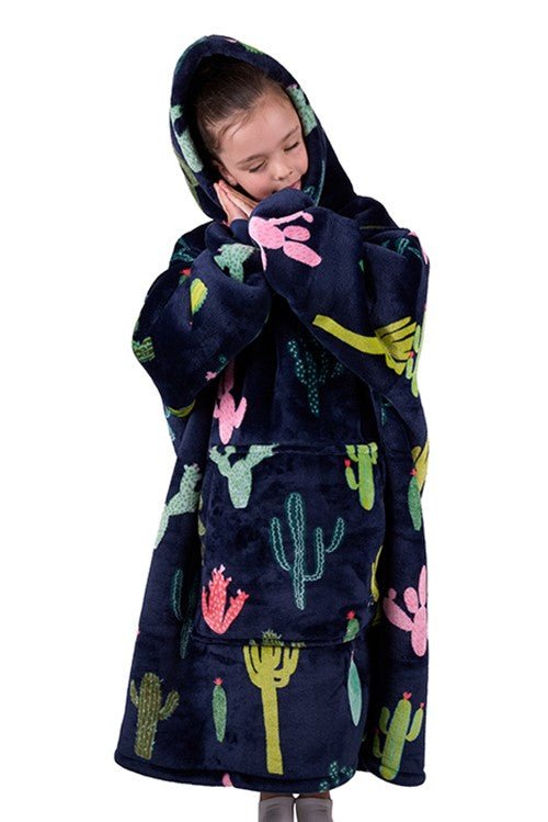 Pure Western Kids Cactus Snuggle Hoodie - Billy Goats Country Outfitters