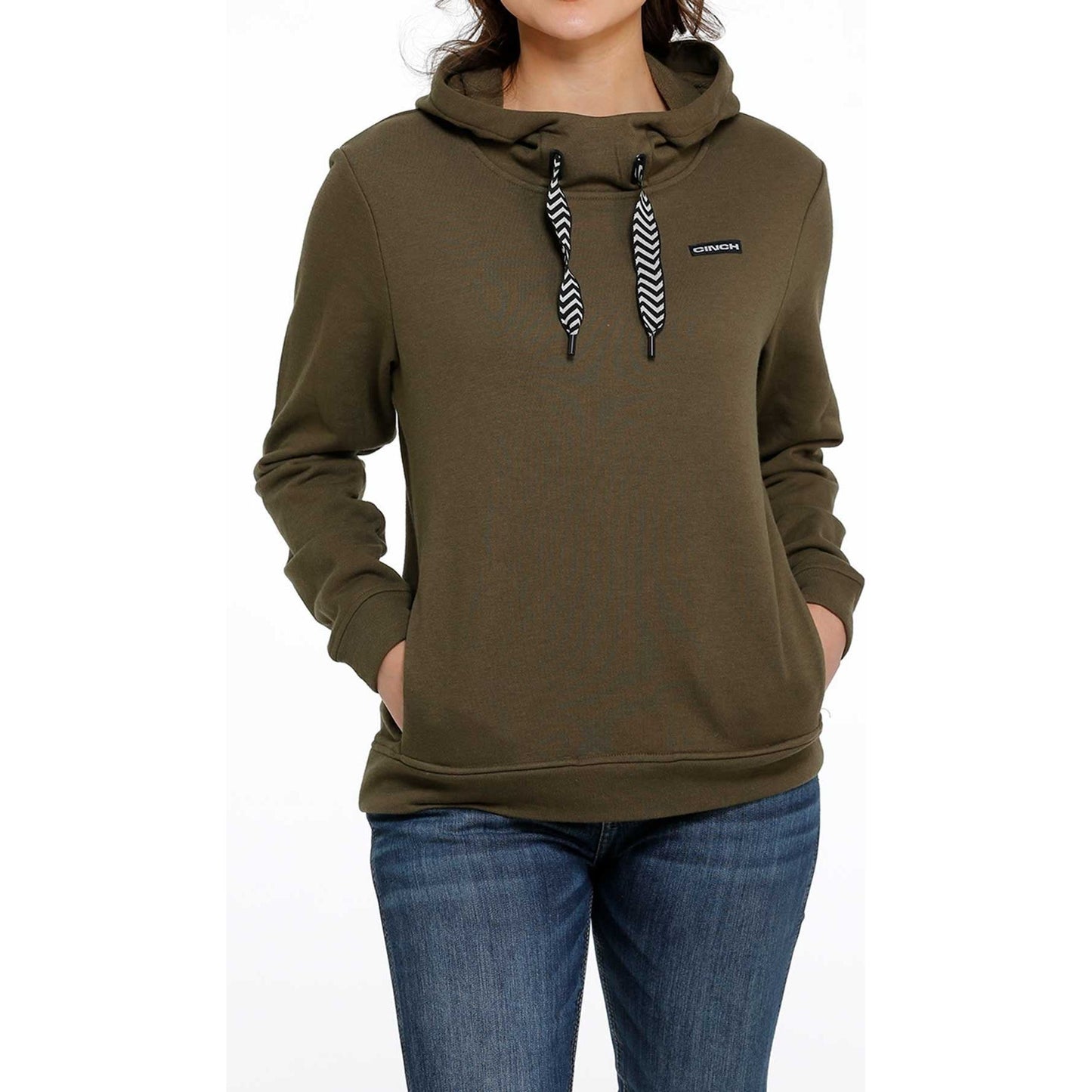 Cinch Women's Hoodie Olive