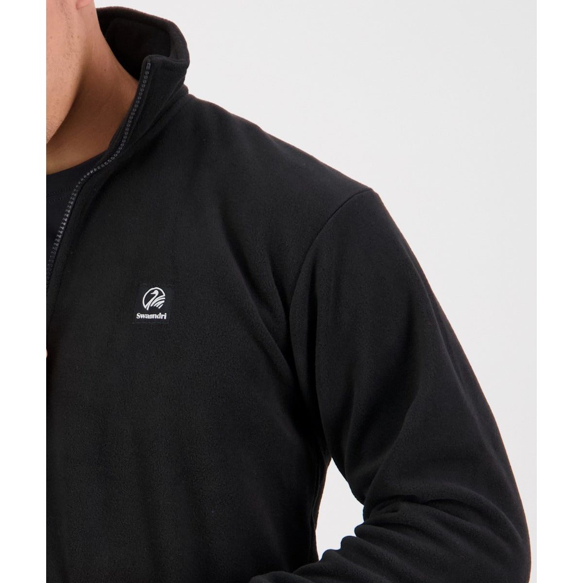 Swanndri Men's Motu Fleece Pullover Black