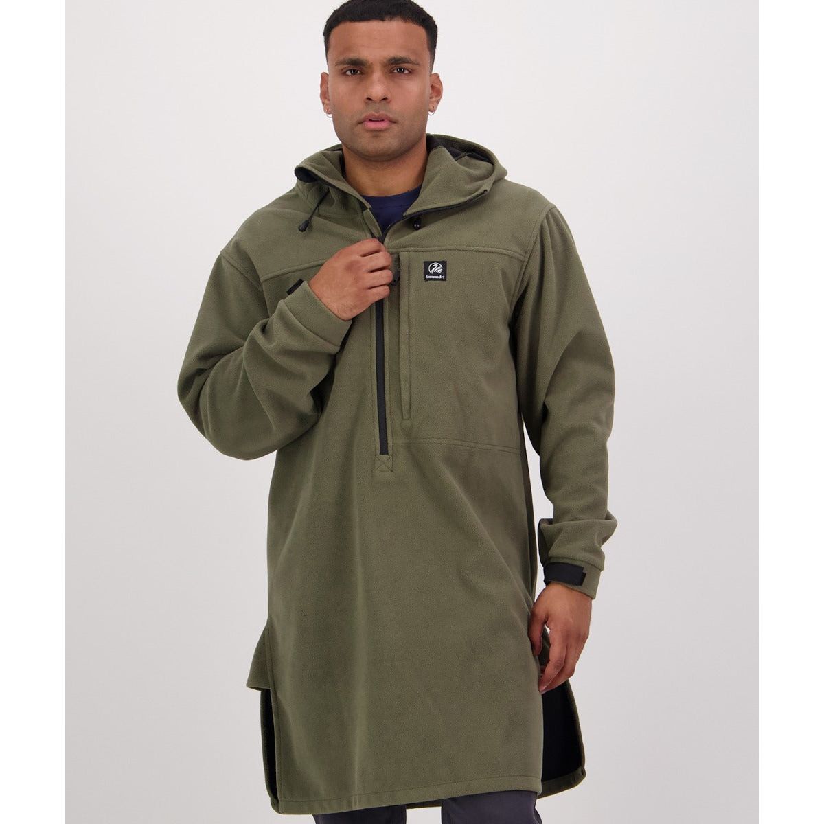 Swanndri Men's Tundra V2 Technical Fleece Anorak Forest