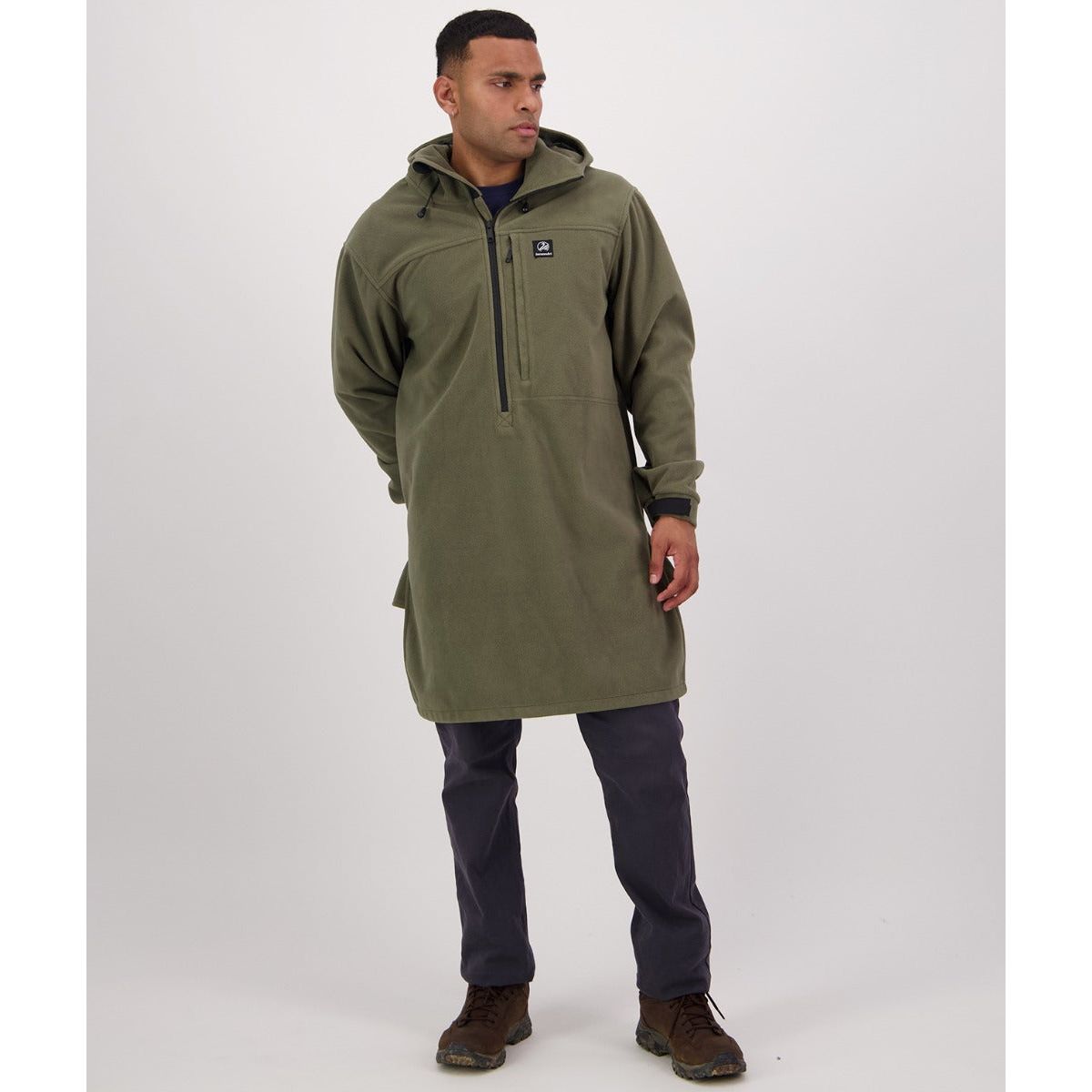 Swanndri Men's Tundra V2 Technical Fleece Anorak Forest