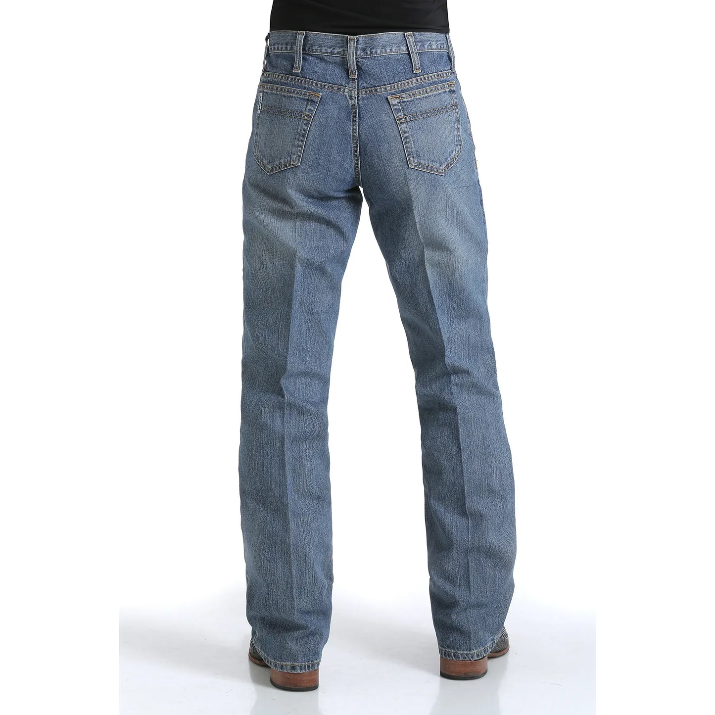 Cinch Men's White Label Relaxed Fit Jeans – Medium Stone - Billy Goats Country Outfitters