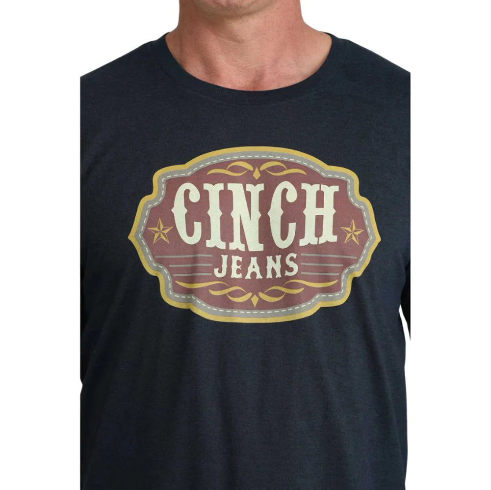 Cinch Men’s Graphic T-Shirt - Navy