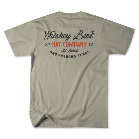 Whiskey Bent Hat Co  - The Old School Faded Tee