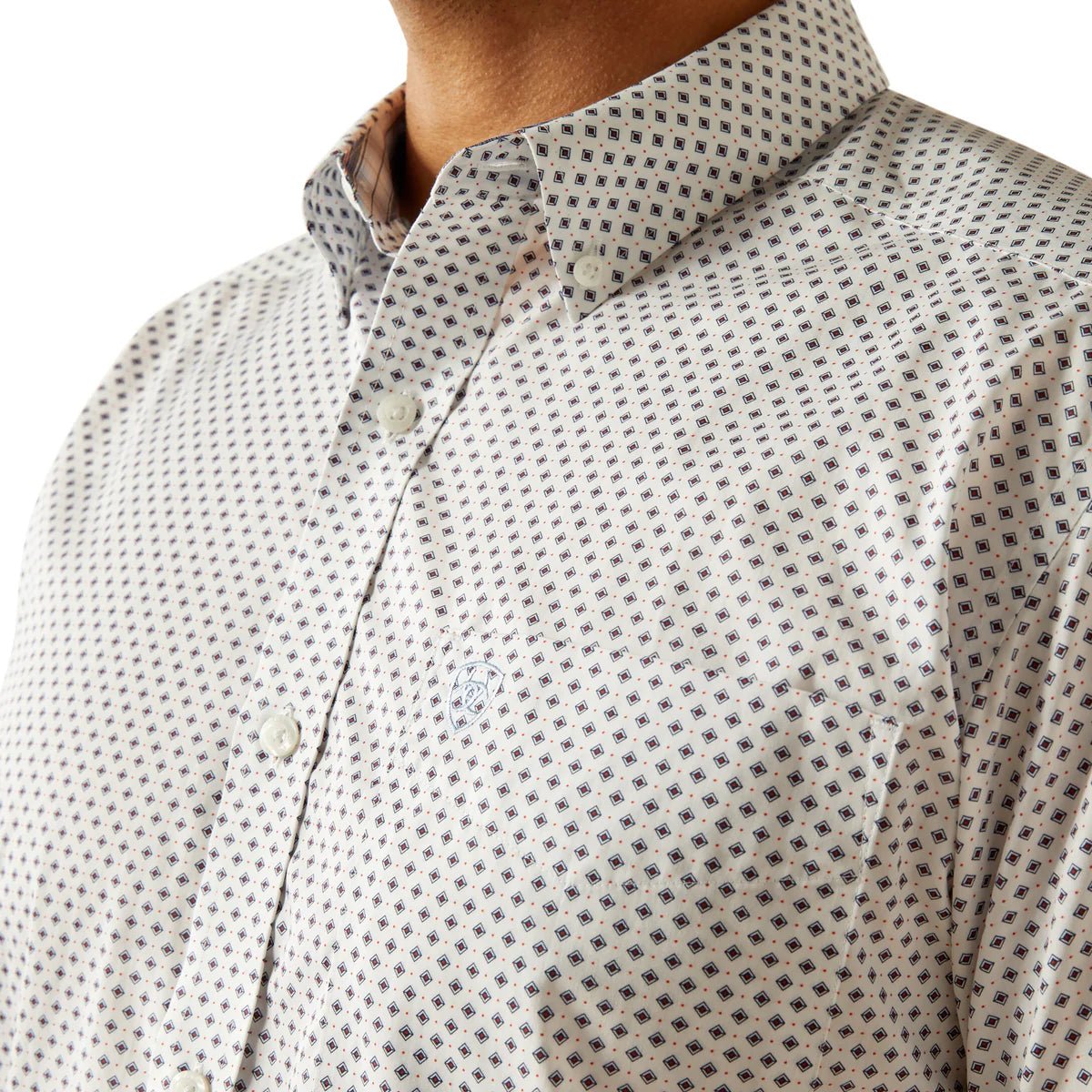 Ariat Men's Wrinkle Free Damien Short Sleeve Shirt - Billy Goats Country Outfitters