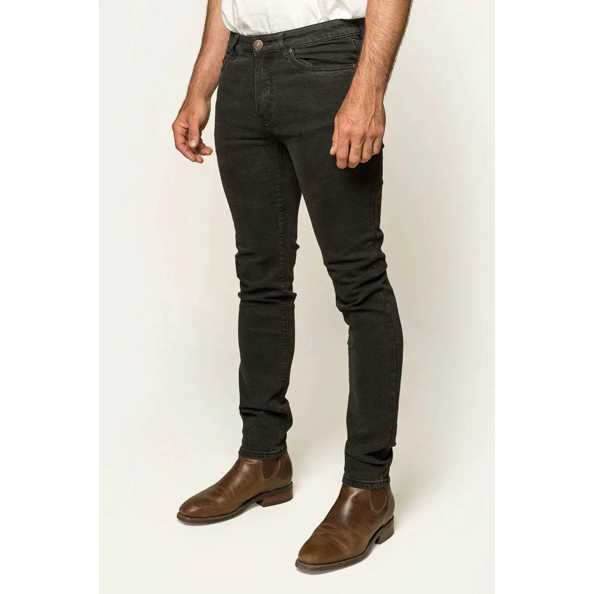 Ringers Western Austin Mens Slim Fit Jean Black