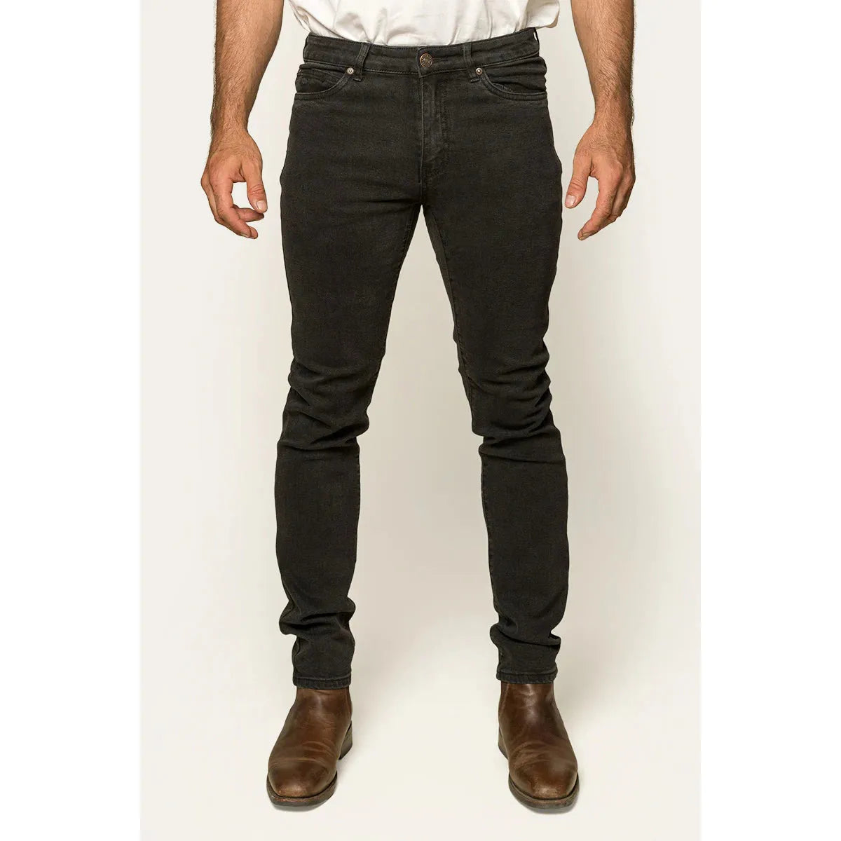 Ringers Western Austin Mens Slim Fit Jean Black