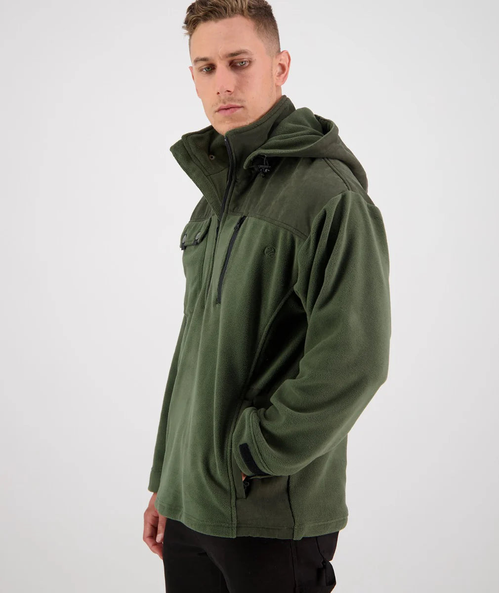 Swanndri Men's High Rock Technical Fleece Hoodie