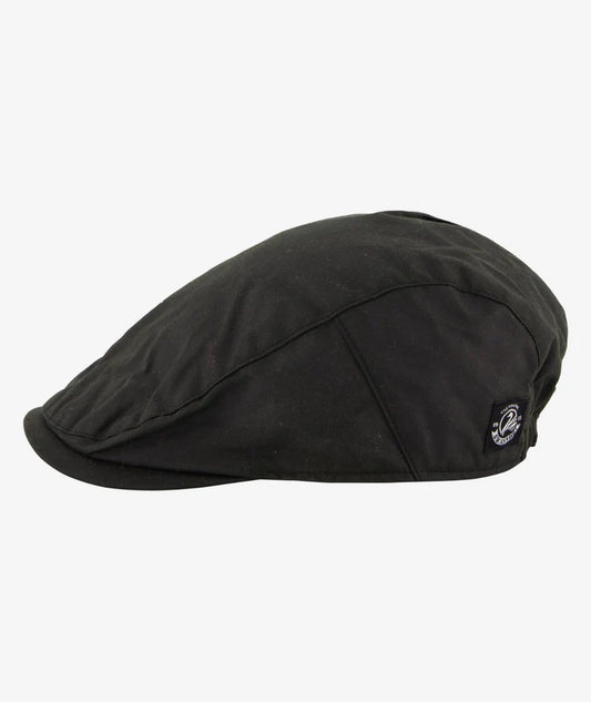 Swanndri Birmingham Oilskin Flat Cap - Forest - Billy Goats Country Outfitters