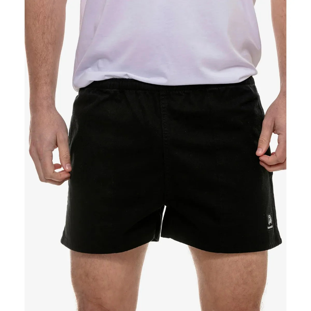 Swanndri Men's Rugby Shorts - Black