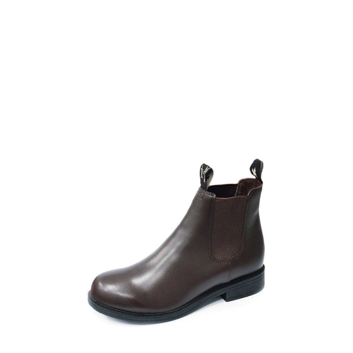 Thomas Cook Kids Clubber Boots Brown – Leather Elastic Sided Riding Boots - Billy Goats Country Outfitters