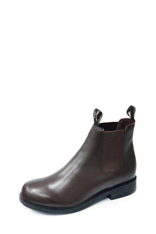 Thomas Cook Kids Clubber Boots Brown – Leather Elastic Sided Riding Boots